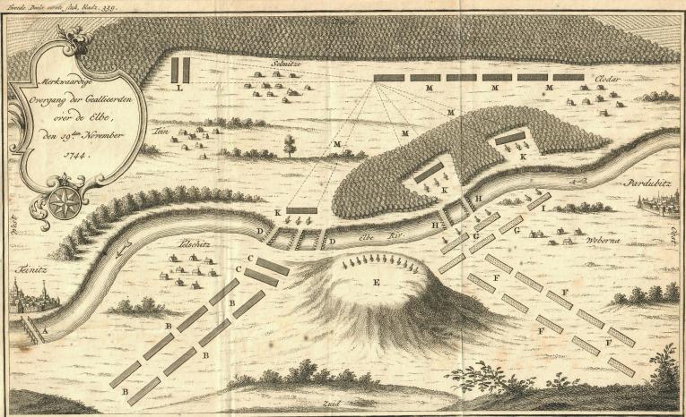 Boj na přechodu Labe u Selmic